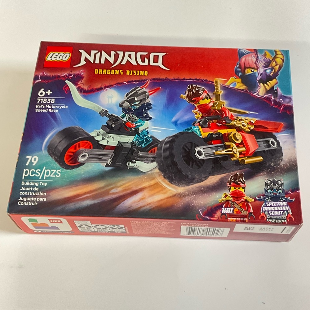 Lego Ninjago: Dragon's Rising (2025) 79pc KAI'S MOTORCYCLE SPEED RACE #71838
